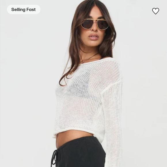 Princess Polly NWTs Cafe Pari Sweater - Picture 8 of 11